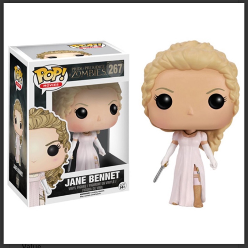 Funko Pop Jane Bennet #267 Pride Prejudice Zombies Figure - Picture 1 of 8